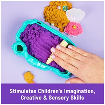 Kinetic Sand Mermaid Crystal Playset for Endless Creativity