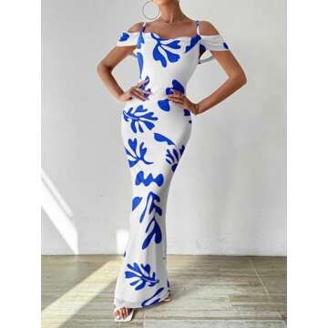 Floral Maxi Dress for Wedding Guests | Summer Style