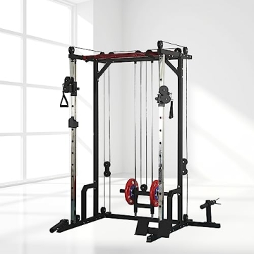 HAUSHECK 1400lbs Power Cage for Home Workouts