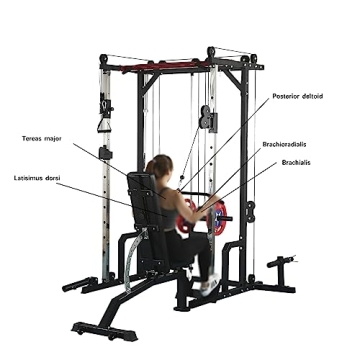 HAUSHECK 1400lbs Power Cage for Home Workouts