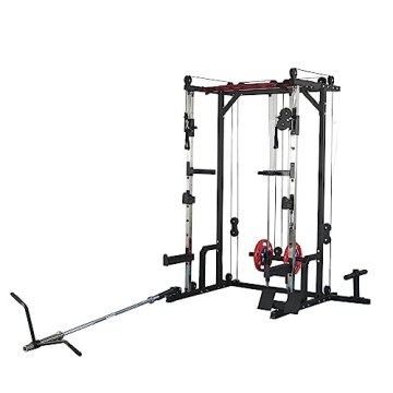 HAUSHECK 1400lbs Power Cage for Home Workouts