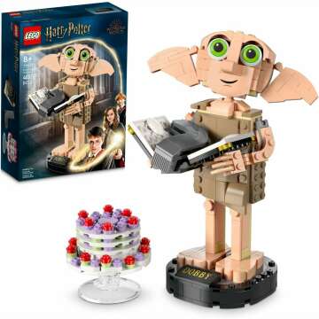 LEGO Harry Potter Dobby Building Toy Set for Kids