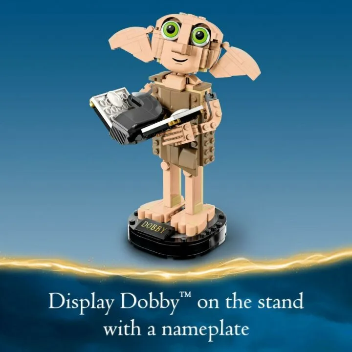 LEGO Harry Potter Dobby Building Toy Set for Kids