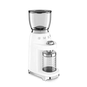 Smeg Coffee Grinder - High-Quality Coffee Grinding in White