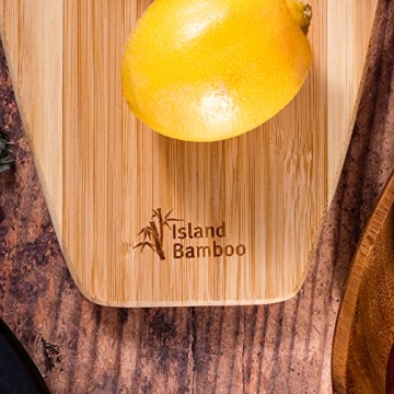 Laguna Bamboo Cutting Board - Stylish Eco-Friendly Surfboard Design