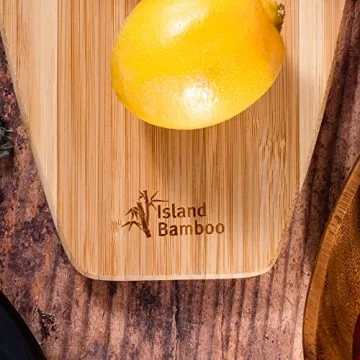 Laguna Bamboo Cutting Board - Stylish Eco-Friendly Surfboard Design
