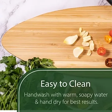 Laguna Bamboo Cutting Board - Stylish Eco-Friendly Surfboard Design