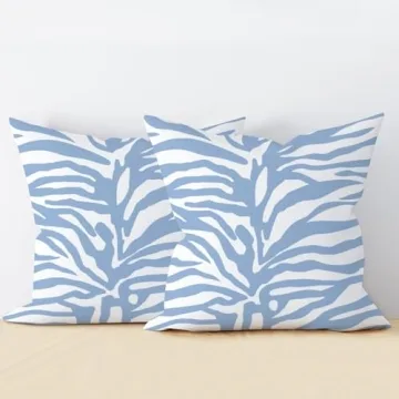 Serengeti Tiger Print Pillow Covers Set of 2 for Stylish Decor