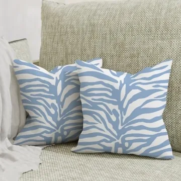 Serengeti Tiger Print Pillow Covers Set of 2 for Stylish Decor