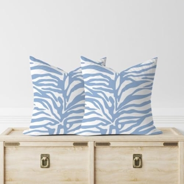 Serengeti Tiger Print Pillow Covers Set of 2 for Stylish Decor