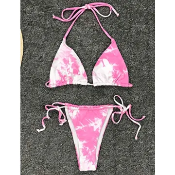 Chic IBIZA VIBE Tie Dye Bikini Set for Trendy Women