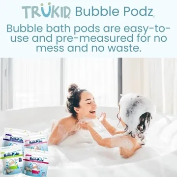 Gentle Unscented Bubble Bath for Sensitive Skin by TruKid