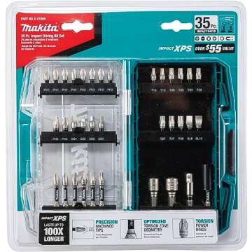 Makita E-01666 Impact XPS™ 35 Pc. Impact Bit Set