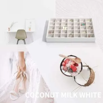 Vlando Miller Jewelry Tray Stackable Showcase Display Drawer Organizer Storage Checkerboard,Multiple color combinations, Large capacity multi-layer design and Fashion(grey)