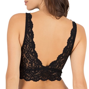 Stylish Deep V Wireless Lingerie for Women