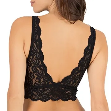 Stylish Deep V Wireless Lingerie for Women