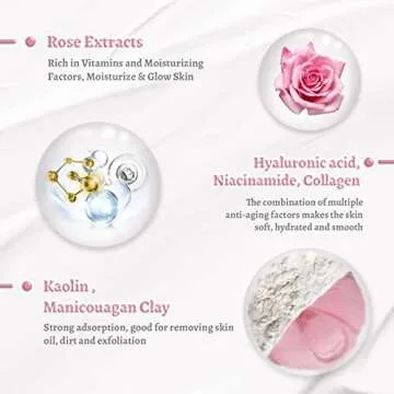 ANAI RUI Rose Facial Mask for Hydrated Smooth Skin