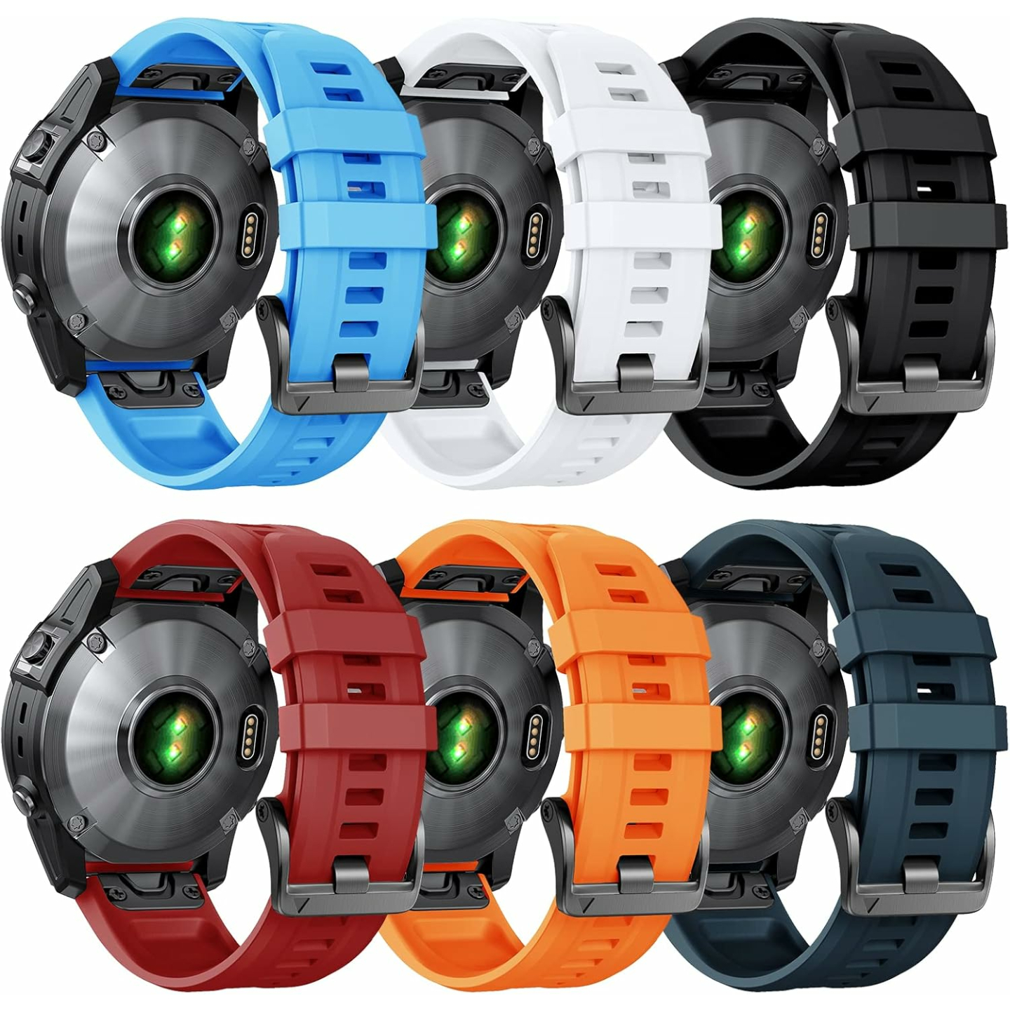 Fenix 5/6/7 22mm Quickfit Silicone Watch Band