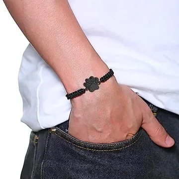 MOSURNSJWY Pet Urn Bracelet for Ashes Adjustable