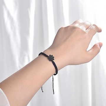 MOSURNSJWY Pet Urn Bracelet for Ashes Adjustable