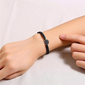 MOSURNSJWY Pet Urn Bracelet for Ashes Adjustable