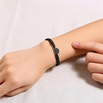 MOSURNSJWY Pet Urn Bracelet for Ashes Adjustable