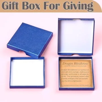 QOGIR Dragon Bloodstone Courage Bracelet - Stylish & Meaningful