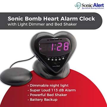 SONIC SWEETHRT CLK/SHKR