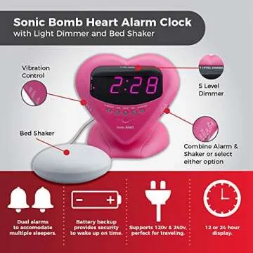 SONIC SWEETHRT CLK/SHKR