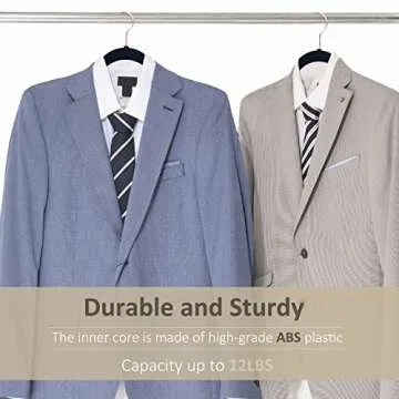 NesTidy Black Velvet Hangers 60 Pack, 17.5 Inch Black Felt Hangers Non Slip Space Saving, Clothes Hangers for Closet with 360 Degree Swivel Hook, Flocked Hangers for Coat, Sweater, Pants& Dress(Black)