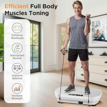 FEIERDUN Vibration Plate for Weight Loss & Toning