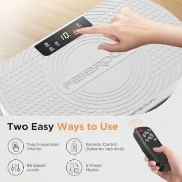 FEIERDUN Vibration Plate for Weight Loss & Toning