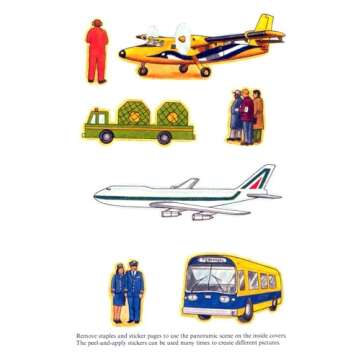 Little Airport Sticker Activity Book (Dover Little Activity Books: Travel)