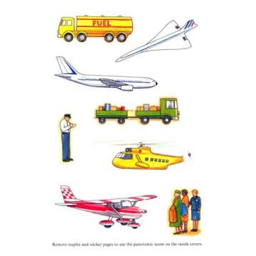 Little Airport Sticker Activity Book (Dover Little Activity Books: Travel)