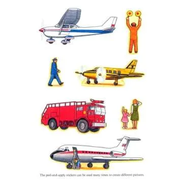 Little Airport Sticker Activity Book for Kids Travel Fun