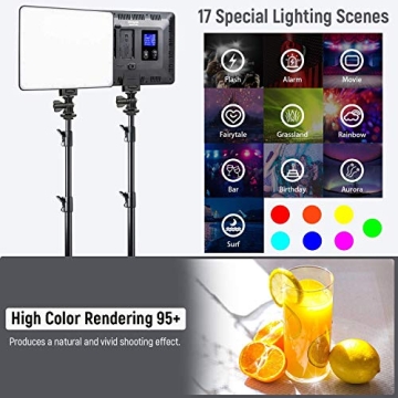 Weeylite Sprite20 2-Packs LED Video Lighting Kit