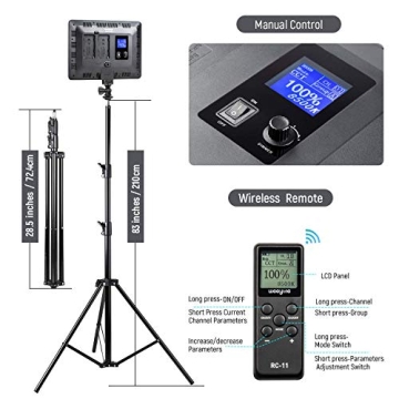 Weeylite Sprite20 2-Packs LED Video Lighting Kit