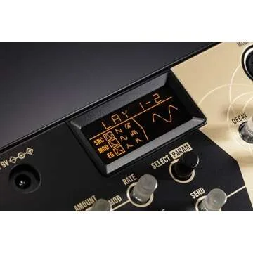 Korg volca drum Digital Percussion Synthesizer w/ 16-Step Sequencer, 6 Drum Parts, MIDI In, and Sync I/O