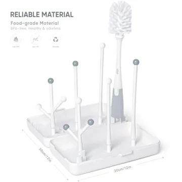 Termichy Travel Baby Bottle Drying Rack for Busy Parents