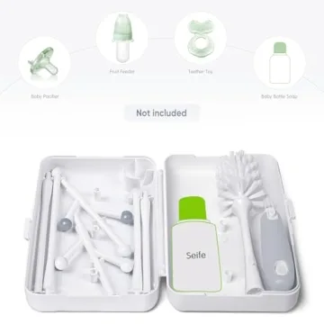 Termichy Travel Baby Bottle Drying Rack for Busy Parents