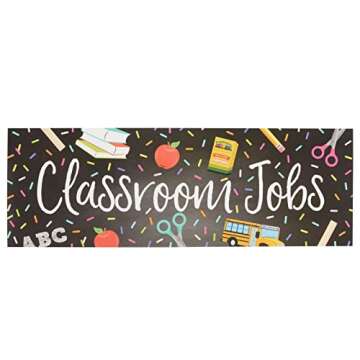 Juvale Classroom Job Chart Set - 67 Pieces for Teaching Kids
