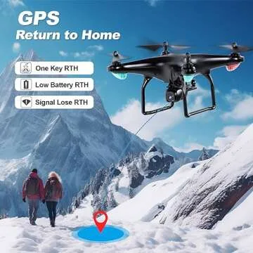 Cheerwing U88S GPS Drone with 4K Camera and Auto Return