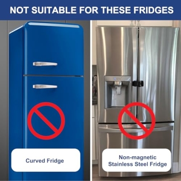 Acrylic Magnetic Dry Erase Board Set for Fridge 12x8