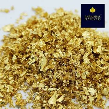 Everything You Need: Gold Leaf Flakes for Crafts