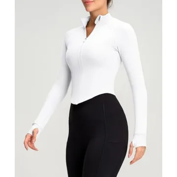 Stylish Lightweight Women’s Zip Up Workout Jacket