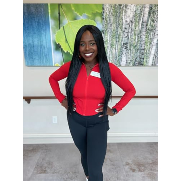 Stylish Lightweight Women’s Zip Up Workout Jacket