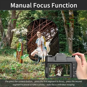 VETEK 4K Digital Camera for Beginners and Vloggers