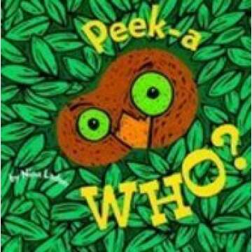 Peek-A-Who Board Book for Interactive Early Reading Fun
