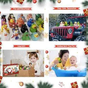 2024 Advent Calendar for Toddlers - Christmas Rubber Ducks