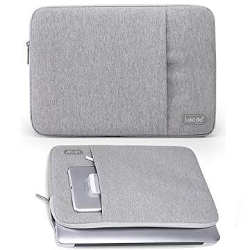 Lacdo Laptop Sleeve Case for 14 inch New MacBook Pro M4/M3/M2/M1 Chips Pro Max A3112 A3401 A3185 A29...